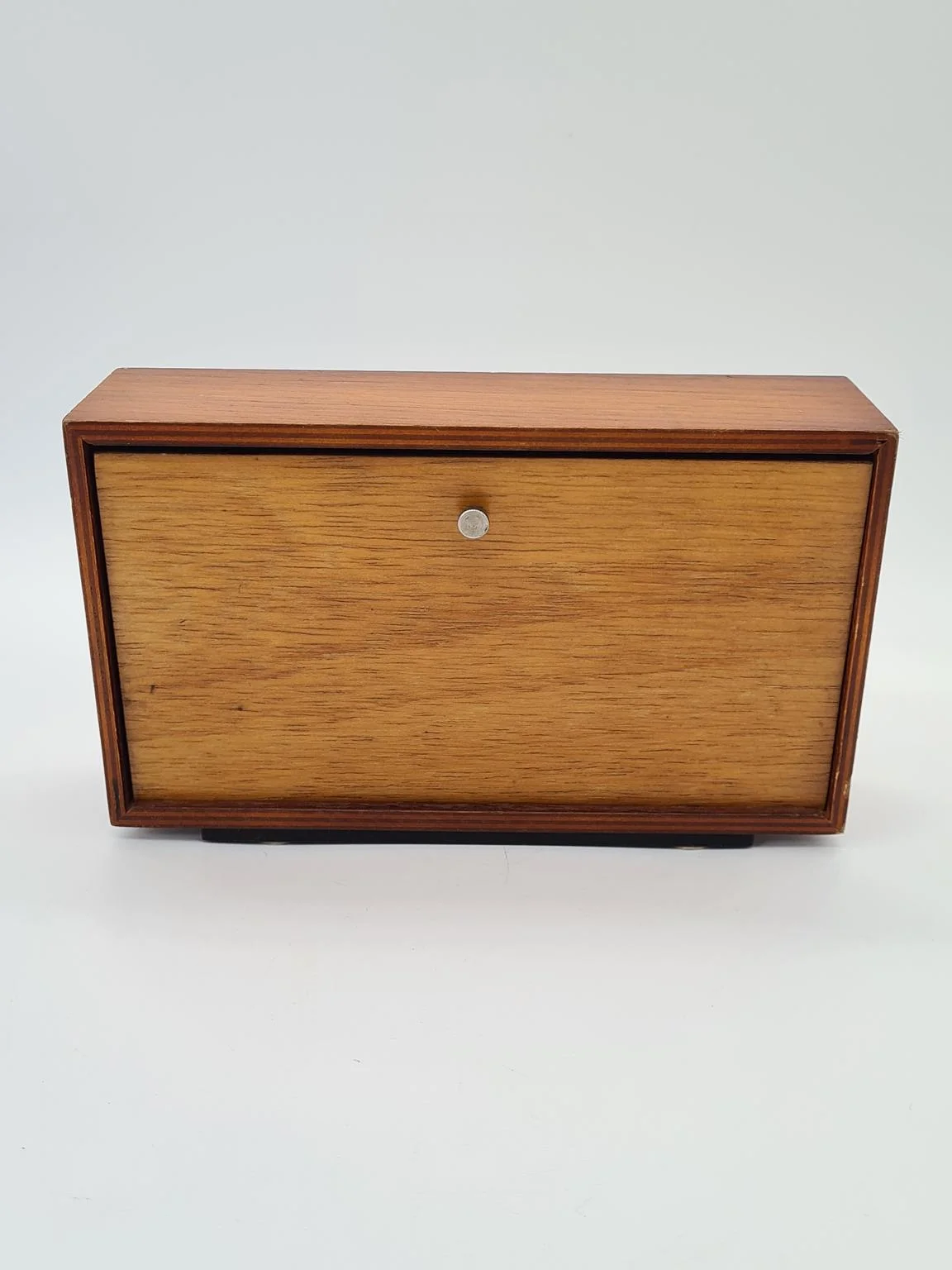 Modernist Table Clock by Weimar Quartz, Germany, 1970s