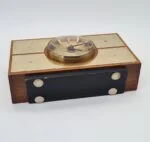 Modernist Table Clock by Weimar Quartz, Germany, 1970s