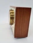 Modernist Table Clock by Weimar Quartz, Germany, 1970s