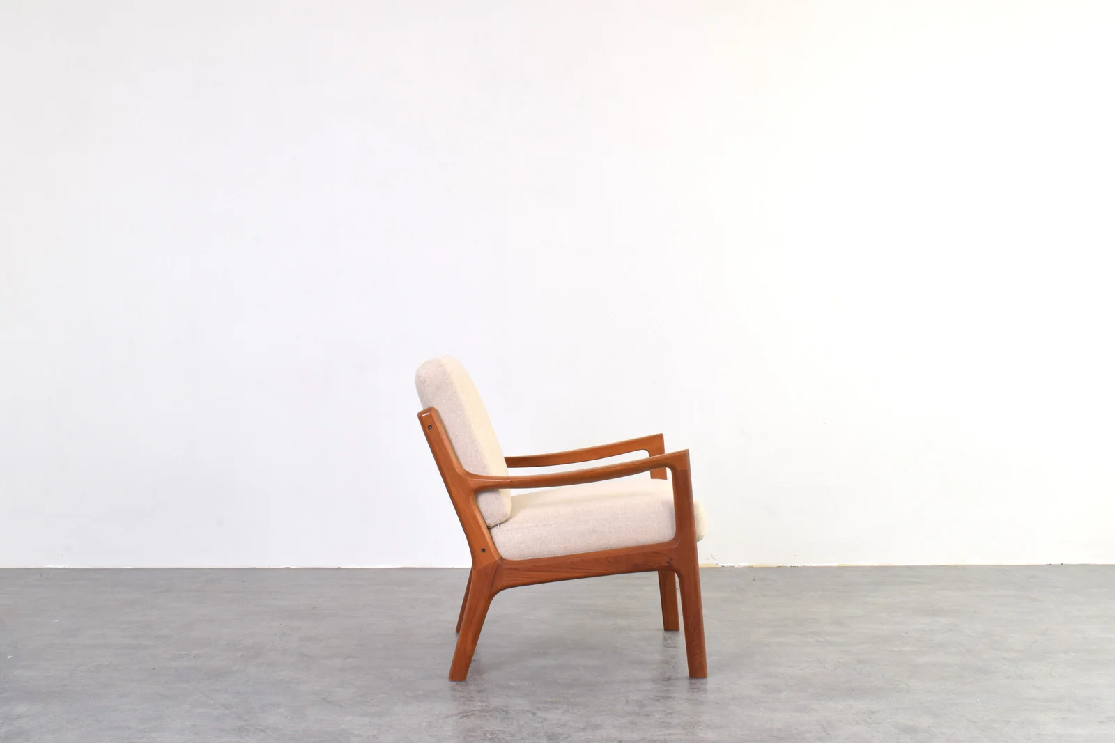 Senator Teak Armchair by Ole Wanscher, Manufactured by Cado, Denmark, 1960s