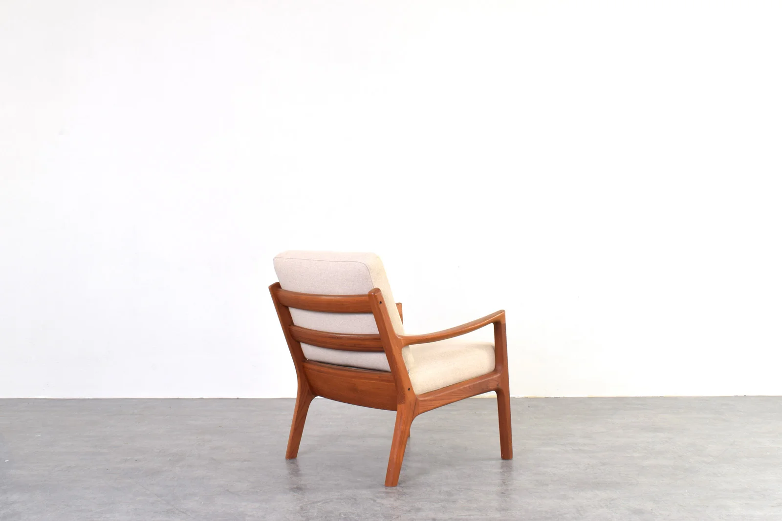 Senator Teak Armchair by Ole Wanscher, Manufactured by Cado, Denmark, 1960s