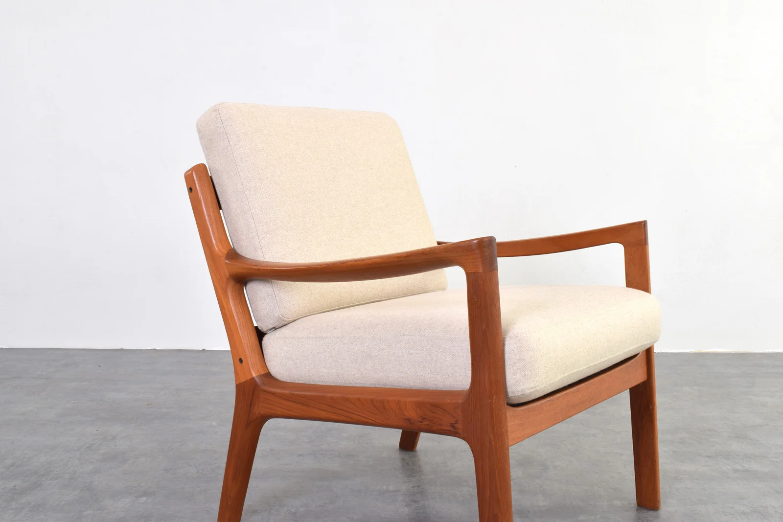 Senator Teak Armchair by Ole Wanscher, Manufactured by Cado, Denmark, 1960s