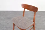 Set of 4 teak chairs by Farstrup, Denmark, 1960s