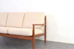 Scandinavian teak sofa designed by Grete Jalk, made by France & Søn, Denmark, 1960s