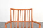 Vintage rocking chair designed by Hans Wegner, manufactured by A/S Mikael Laursen, Denmark, 1950s