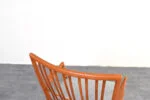 Vintage rocking chair designed by Hans Wegner, manufactured by A/S Mikael Laursen, Denmark, 1950s
