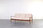 Scandinavian teak sofa designed by Grete Jalk, made by France & Søn, Denmark, 1960s