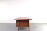Scandinavian walnut desk, Denmark, 1970s