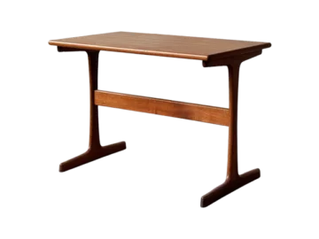 Scandinavian teak side table, designed by K. Kristiansen, Denmark, 1960s