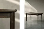 Stół dębowy do jadalni, AM Møbler, Dania, lata 60
