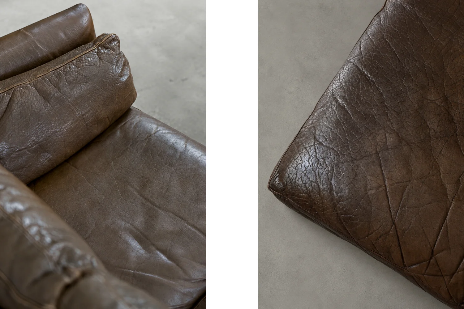 Leather Cromwell sofa, designed by Arne Norell, Sweden, 1960s