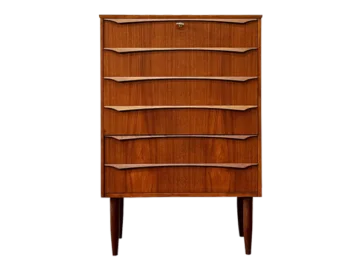 Teak chest of drawers, Denmark, 1960s/70s