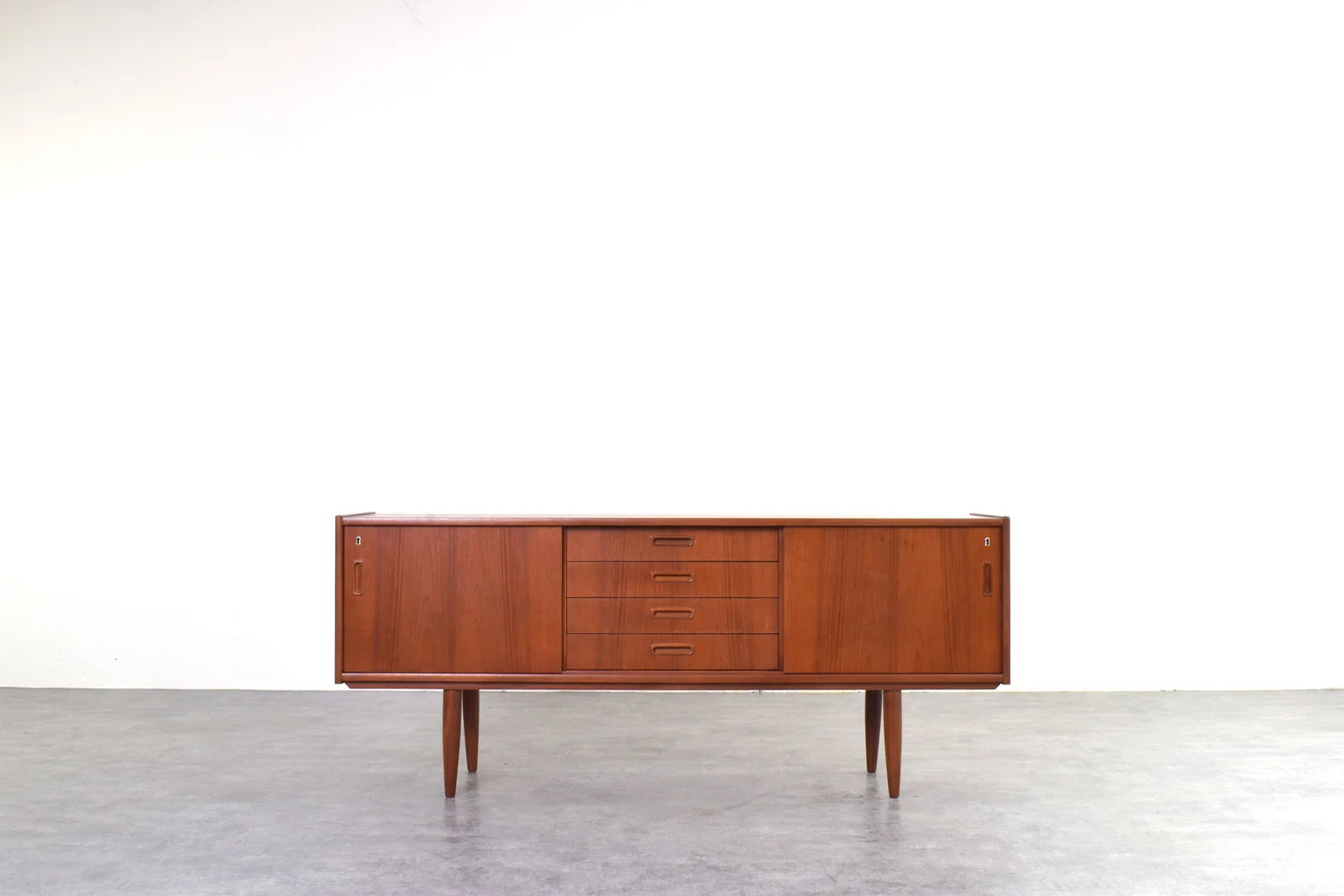 Teak sideboard, Denmark, 1960s