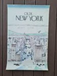 Vintage poster, designed by Saul Steinberg, 1980s