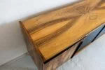 Veneered PRL Sideboard, Poland, 1970s