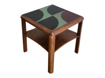 Art Deco Oak Coffee Table, Germany, 1930s