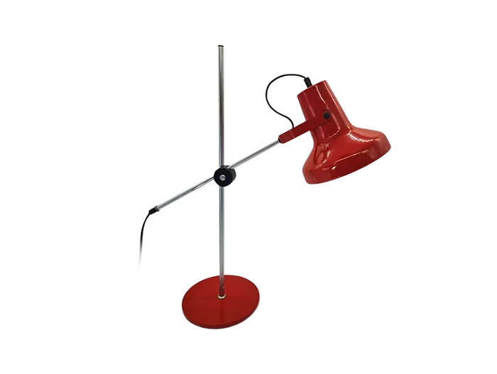 Regulowana lampa biurkowa vintage, model 661, Niemcy Wschodnie, lata 70