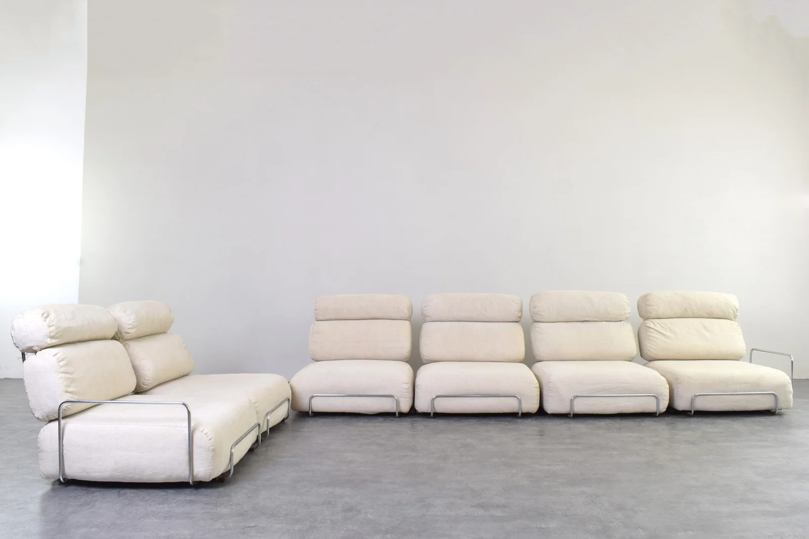 Sofa modułowa vintage, Włochy, lata 70