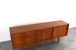 Komoda tekowa vintage, Dania, lata 60