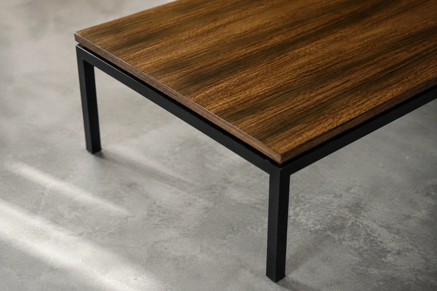 Low Teak Coffee Table, Denmark, 1970s