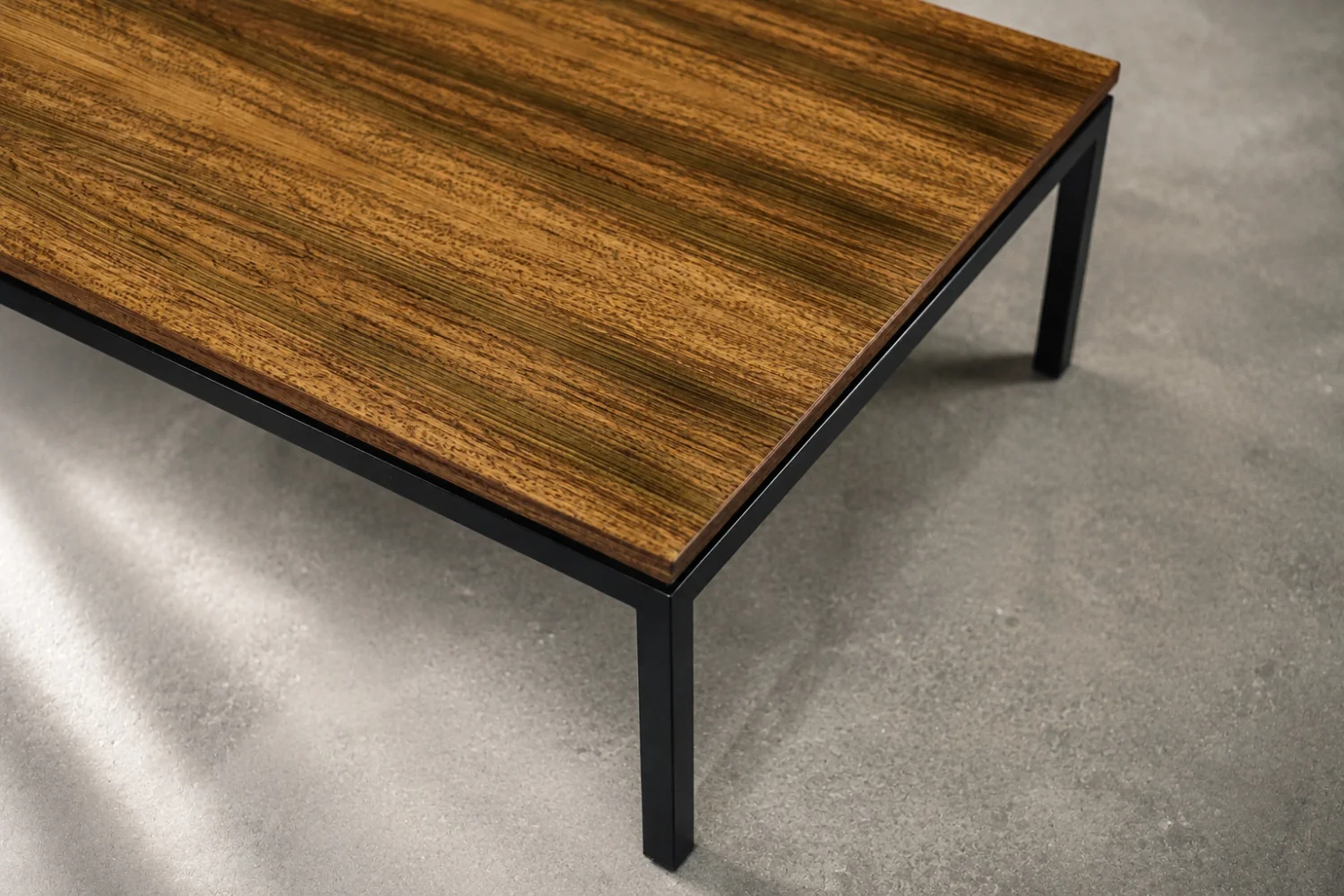 Low Teak Coffee Table, Denmark, 1970s