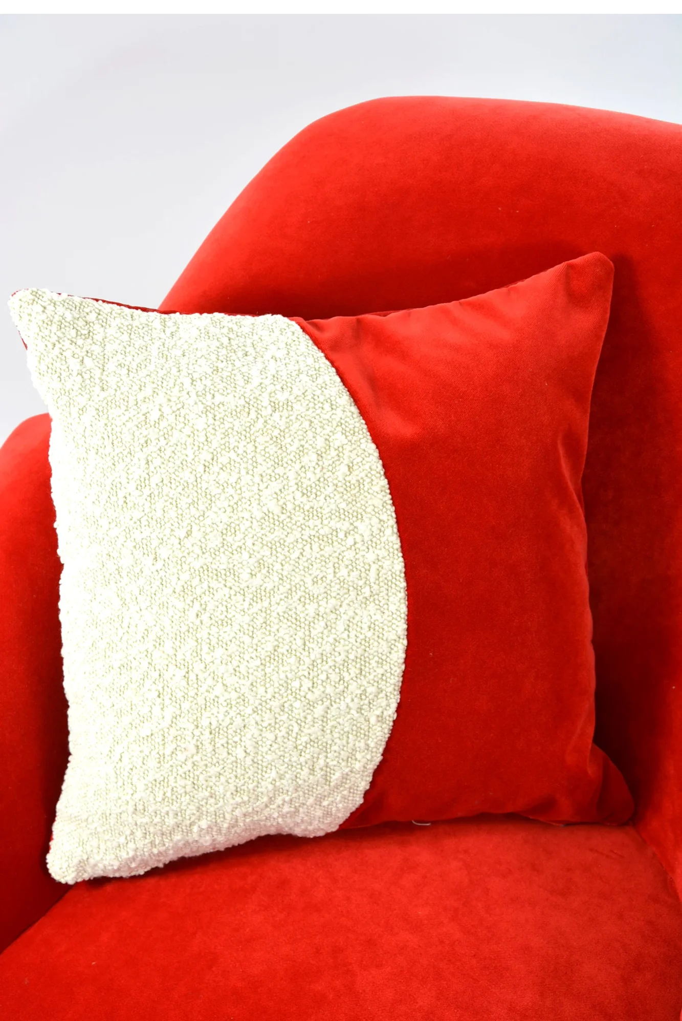 Vintage shell armchair, PRL, 1970s