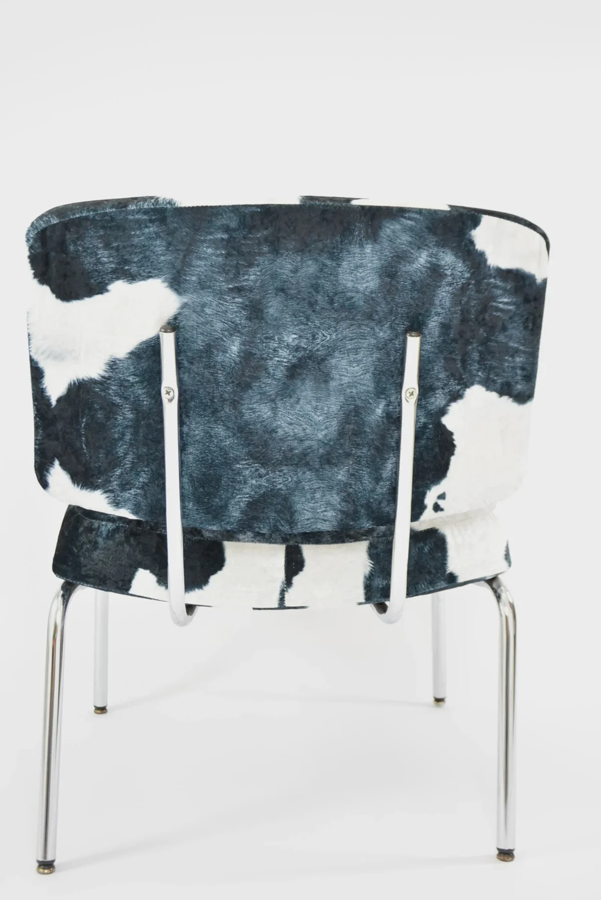 Chrome vintage armchair, France, 1970s