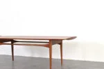 Tekowy stolik kawowy proj. Tove & Edvard Kindt-Larsen prod. France & Søn, Dania, lata 60