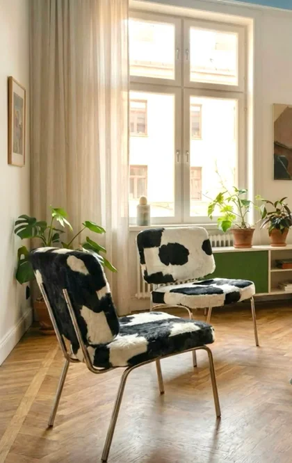 Chrome vintage armchair, France, 1970s
