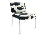 Chrome vintage armchair, France, 1970s