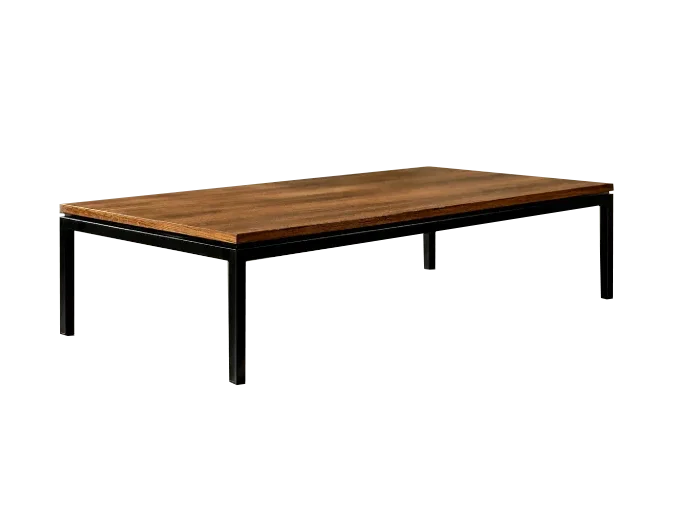 Low Teak Coffee Table, Denmark, 1970s