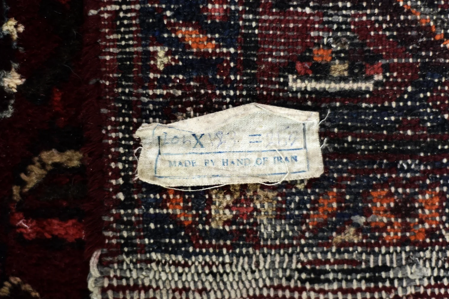 Dywan orientalny Hamadan, Persja/Iran, lata 60