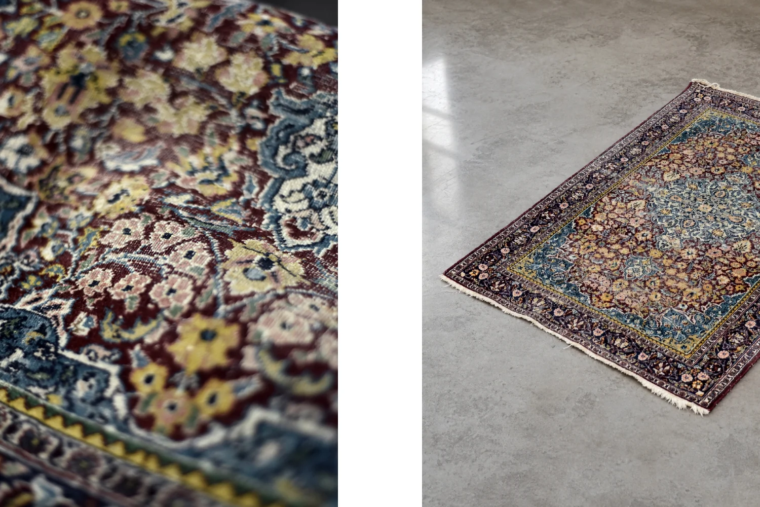 Dywan orientalny Isfahan, Persja/Iran, lata 40