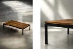 Low Teak Coffee Table, Denmark, 1970s