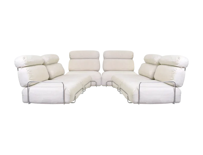 Sofa modułowa vintage, Włochy, lata 70