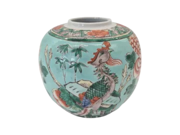 Porcelanowy pojemnik na wodę dla kaligrafów, Chiny
