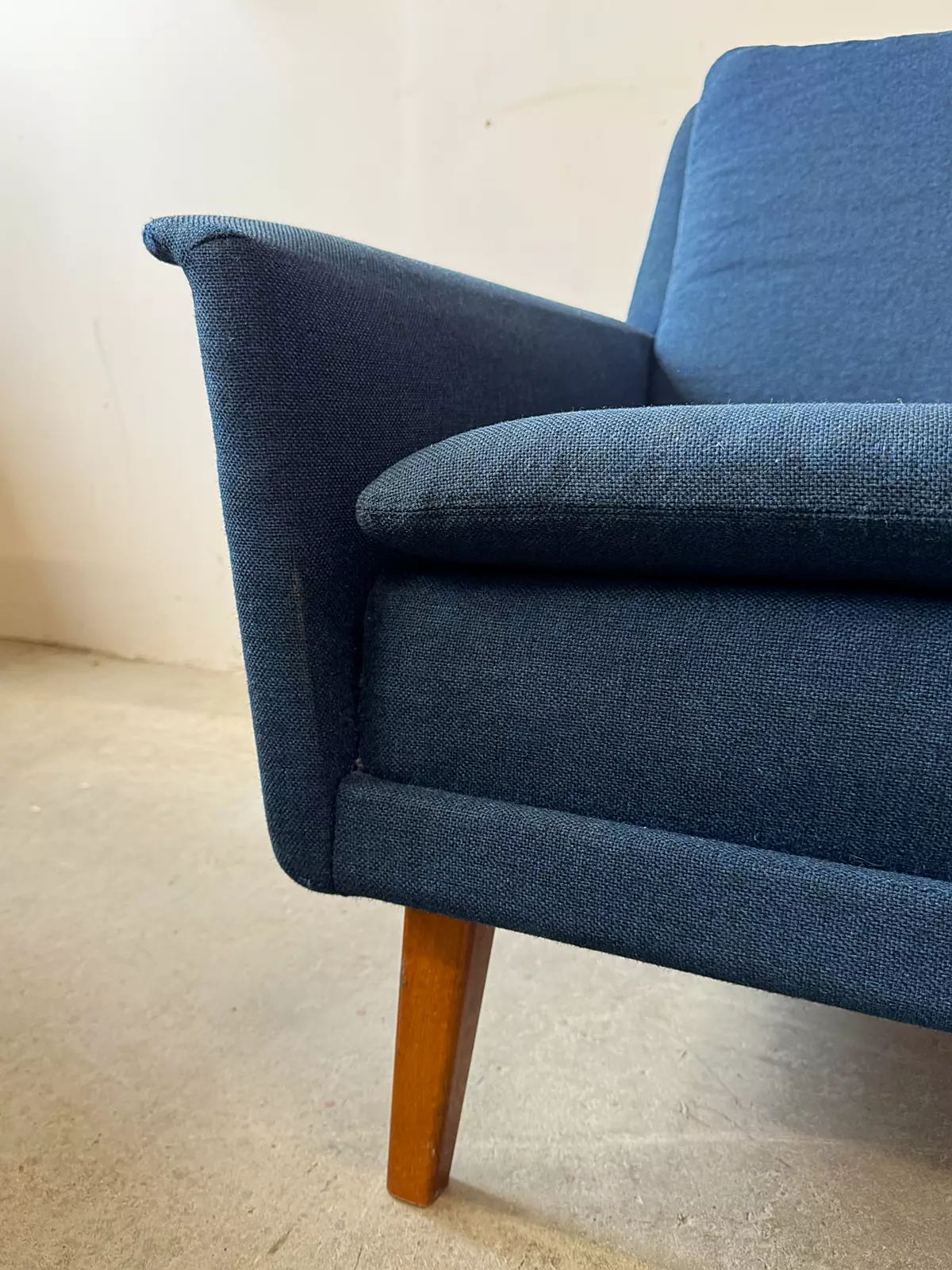 Wool sofa, designed by Folke Ohlsson, Denmark, 1950s/60s