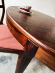 Extendable rosewood table, Denmark, 1950s/60s