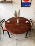 Extendable rosewood table, Denmark, 1950s/60s