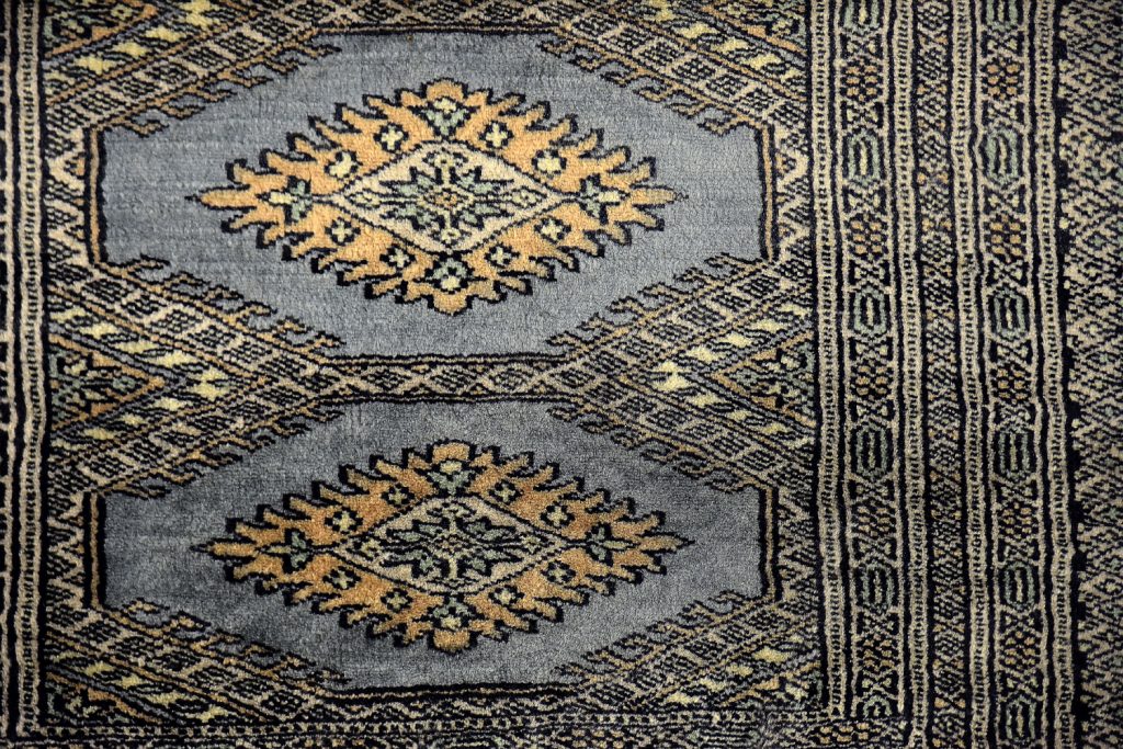 Dywan orientalny bucharski, Pakistan, lata 60