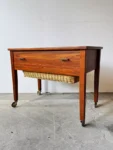 Mobile sewing table/sewing cabinet, Denmark, 1960s