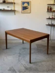 Vintage extendable table, designed by H. Kjaernulf, Denmark, 1960s/70s