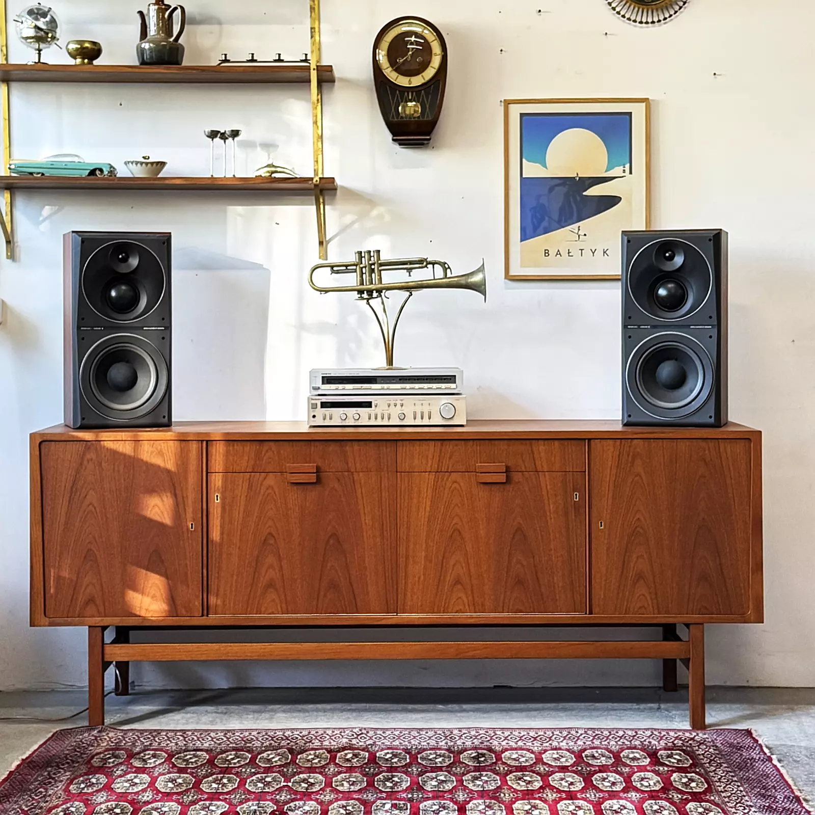 Lowboard sideboard, Denmark, 1960s/70s
