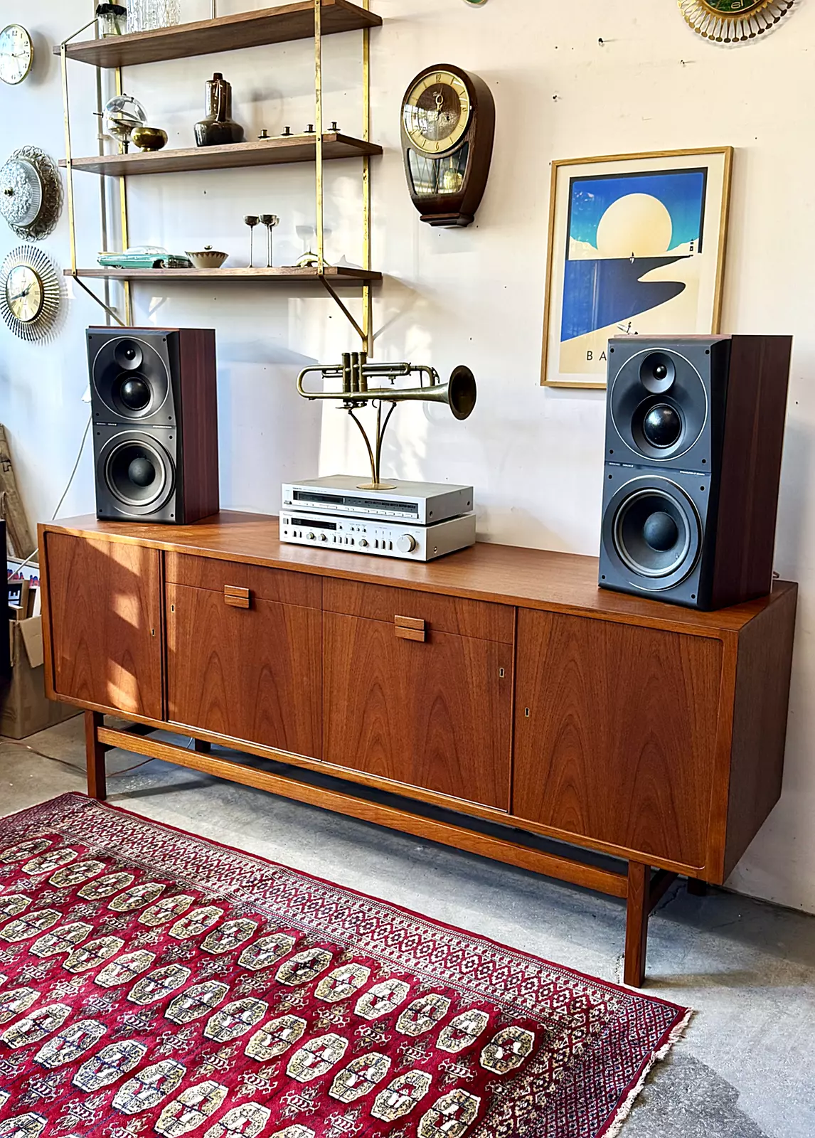 Lowboard sideboard, Denmark, 1960s/70s