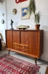 Teak Mid-Century Modern sideboard, Denmark, 1950s