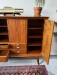 Teak Mid-Century Modern sideboard, Denmark, 1950s