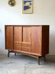 Teak Mid-Century Modern sideboard, Denmark, 1950s