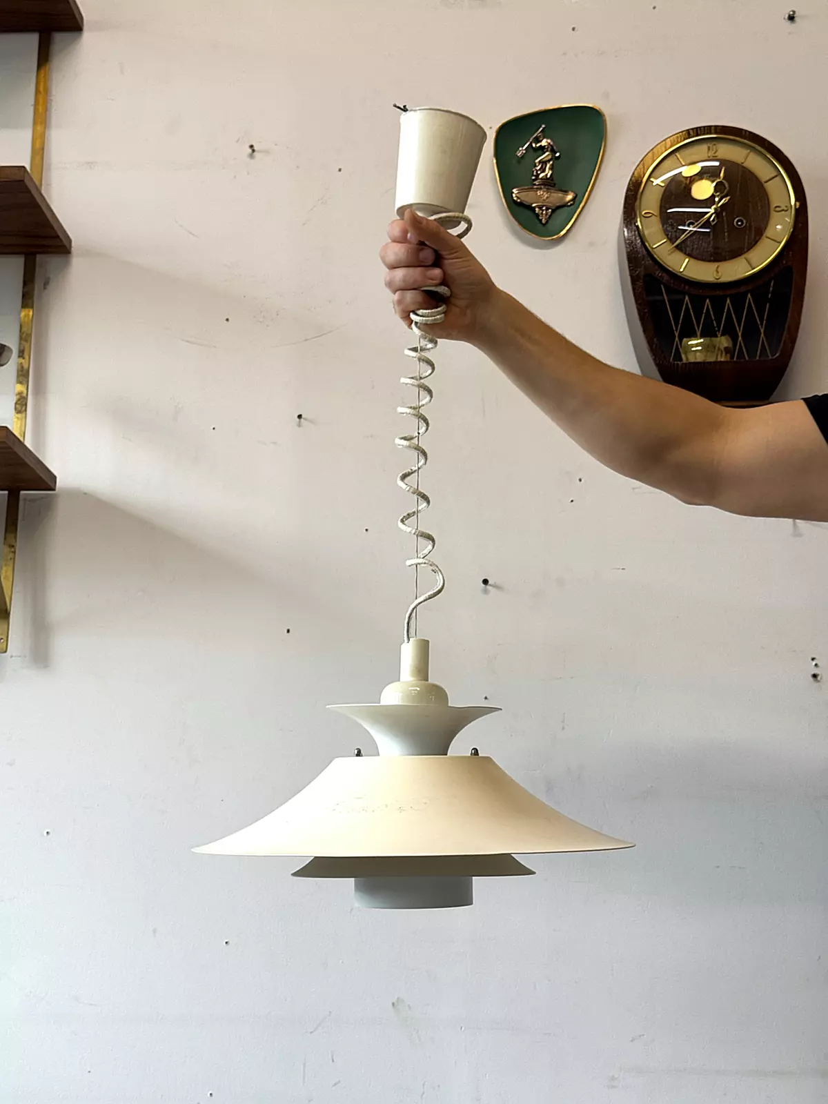 Adjustable pendant light, Sweden, 1970s