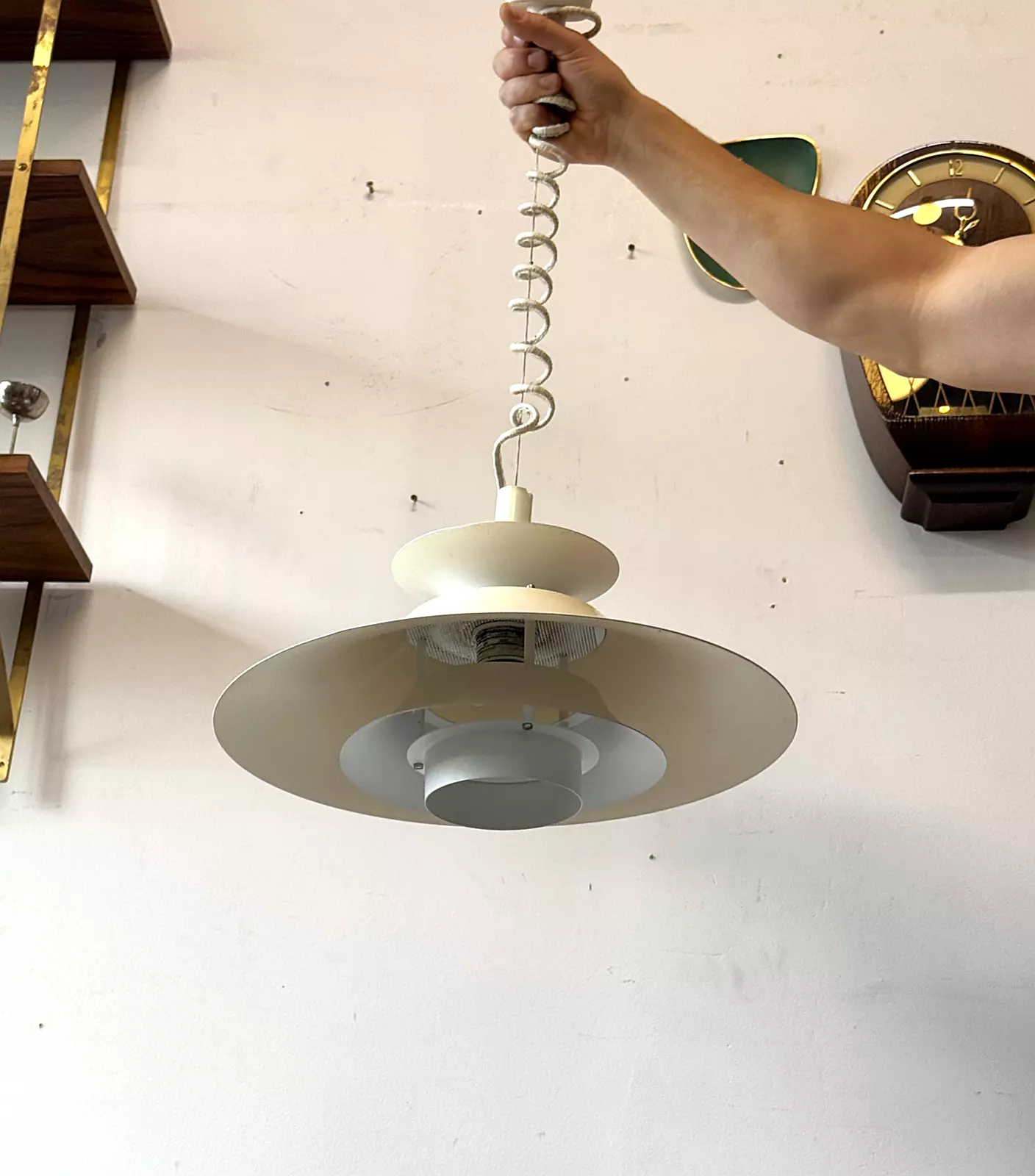 Adjustable pendant light, Sweden, 1970s