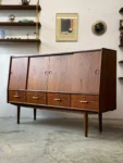 Tekowy sideboard, Dania, lata 60/70